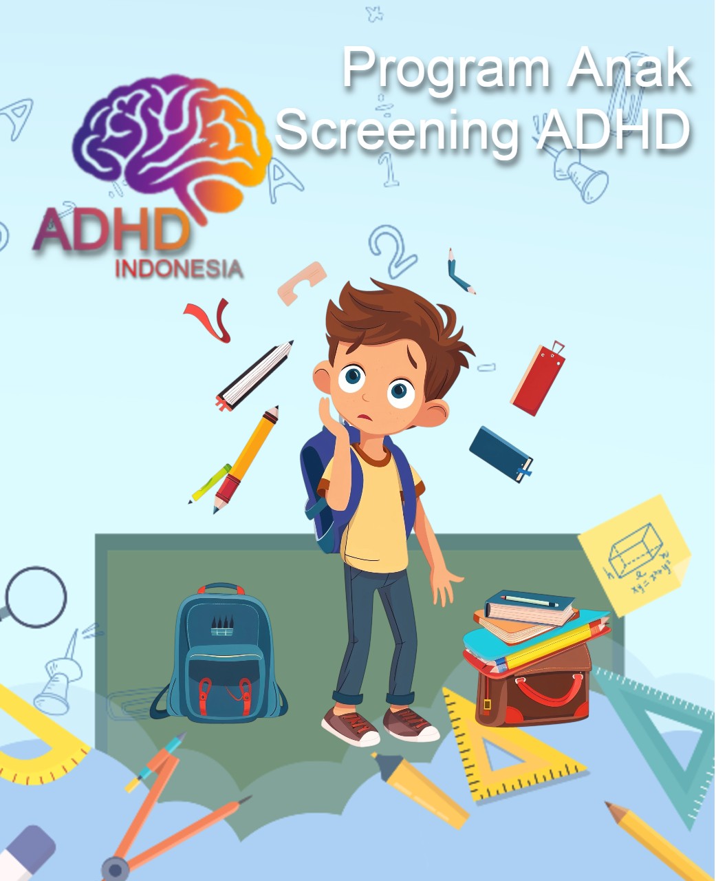 Program ADHD Indonesia Kabupaten Bangka Selatan Screening ADHD Non-Diagnostik
